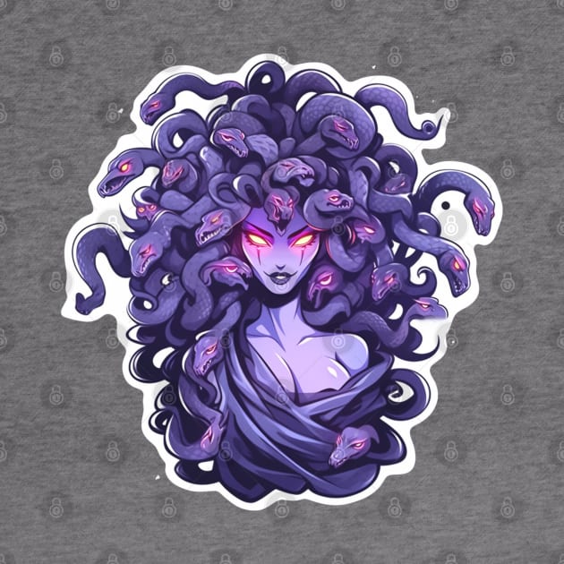 Pastel Goth Medusa by DarkSideRunners